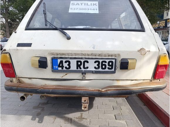Galeriden Renault R 12 TSW 1988 KÜTAHYA GEDİZ