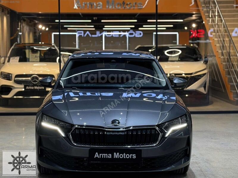Galeriden Skoda Octavia 1.5 Mhev Elite 2025 Model Ankara 23.985 km Gri