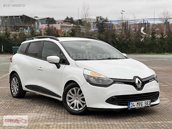 2013 MODEL CLİO 1.5 dCİ SPORTTOURER TEMİZ BAKIMLI AİLE ARACI