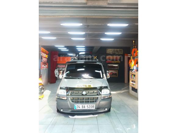 Sahibinden Fiat Doblo Combi 1.9 JTD Active 2005 Model  450.000 km Gri (Gümüş)
