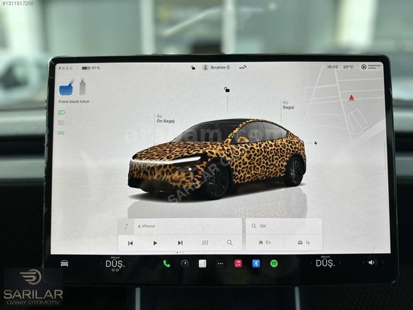 SARILAR ÖZBAY DAN HATASIZ BOYASIZ 2025 TESLA MODEL Y