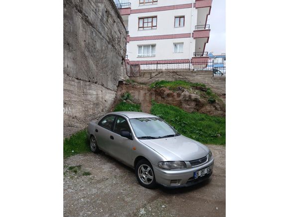 Sahibinden Mazda 323 1.6 GLX 1997 Model Ankara 600.000 km Gri
