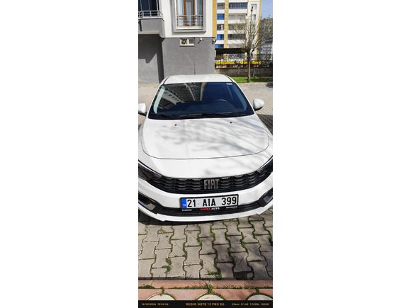 Sahibinden Fiat Egea 1.6 Multijet Easy 2025 Model Diyarbakır 6.000 km Beyaz