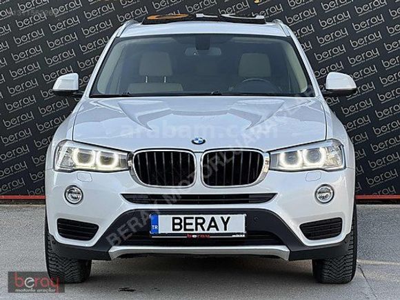 /BERAY/ 2016 BMW X3 20i sDrive OTOMATİK HATASIZ