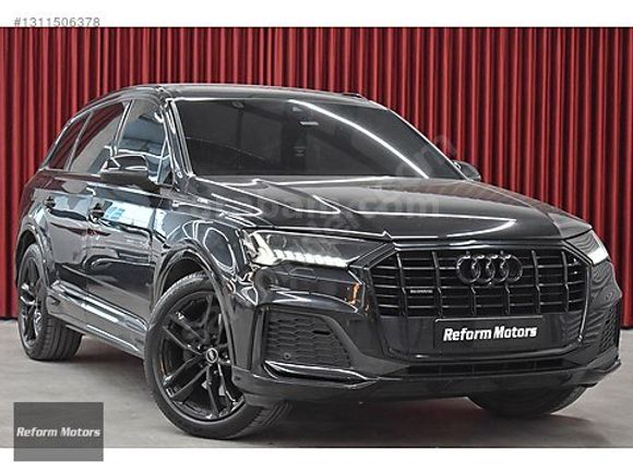 REFORM MOTORS 2022 Q7 50TDI QUATTRO SLINE BAYİ"VAKUM+B&O+AİRMATC