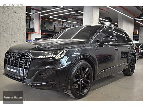 REFORM MOTORS 2022 Q7 50TDI QUATTRO SLINE BAYİ"VAKUM+B&O+AİRMATC