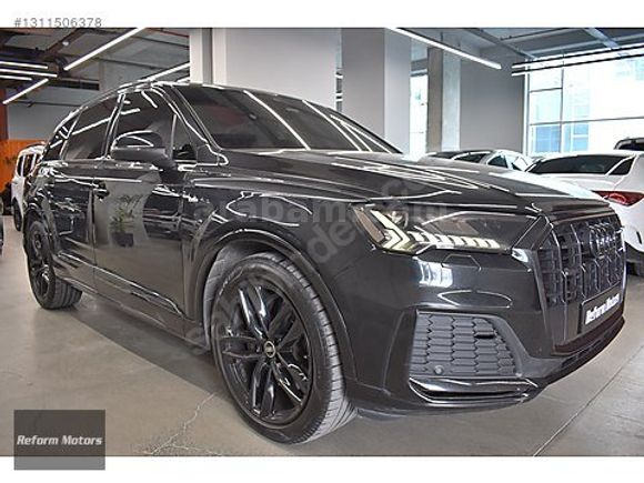 REFORM MOTORS 2022 Q7 50TDI QUATTRO SLINE BAYİ"VAKUM+B&O+AİRMATC