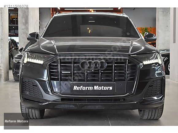 REFORM MOTORS 2022 Q7 50TDI QUATTRO SLINE BAYİ"VAKUM+B&O+AİRMATC
