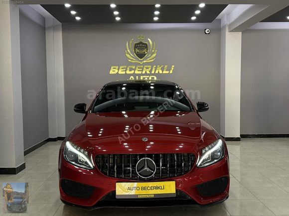 2018 MERCEDES C200d AMG+GECE PAKET+İMZALI+G.GRŞ+K.HAFIZA+C.TAVAN