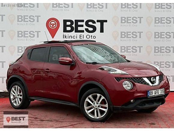 BEST 2.EL'DEN %0 FAİZ ORANI İLE NİSSAN JUKE CAM TAVAN (2016)