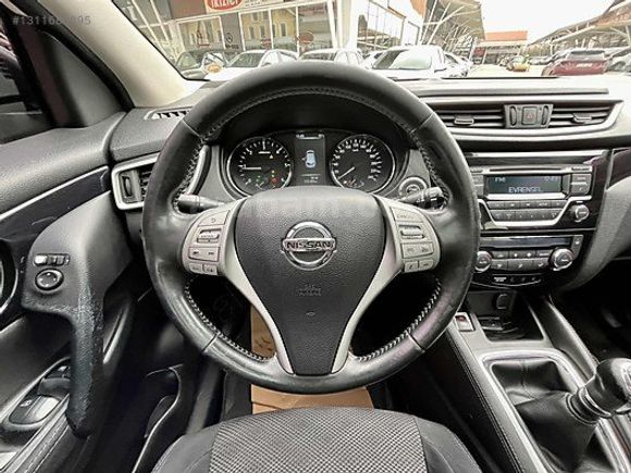 2015 KAŞKAYİ 1.5DCİ TEKNA SKYPACK CAMTAVANLI 172000km DE