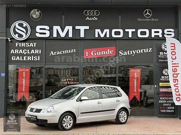 SMT MOTORS'DN 150BİNPEŞİNAT 36AYSENET/TKS/VADE POLO 2004 MDL