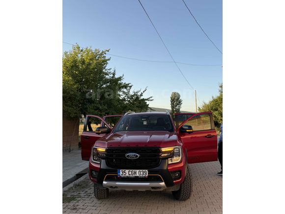 Sahibinden Ford Ranger 2.0 EcoBlue 4x4 Wildtrak X 2024 Model  18.000 km Kırmızı