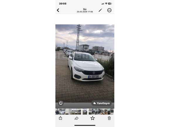 Sahibinden Fiat Egea 1.3 Multijet Easy 2018 Model 