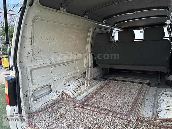1998 MİTSUBİSHİ L 300 BİRİNCİ SINIF TEMİZLİK KAMYONET RUHSATLI