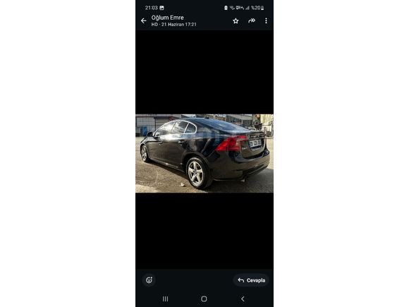 Sahibinden Volvo S60 2.0 D Advance 2014 Model  215.000 km Siyah