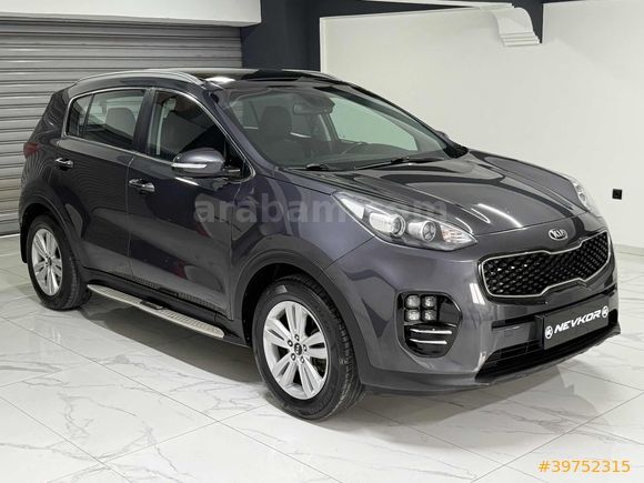 NEVKOR AUTO'DAN 2017 KIA SPORTAGE 1.6GDI BOYASIZ CAMTAVAN OTOMTK