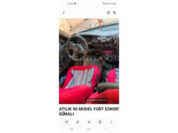 Sahibinden klimalı Ford Escort 1.6 CLX 1996 Model