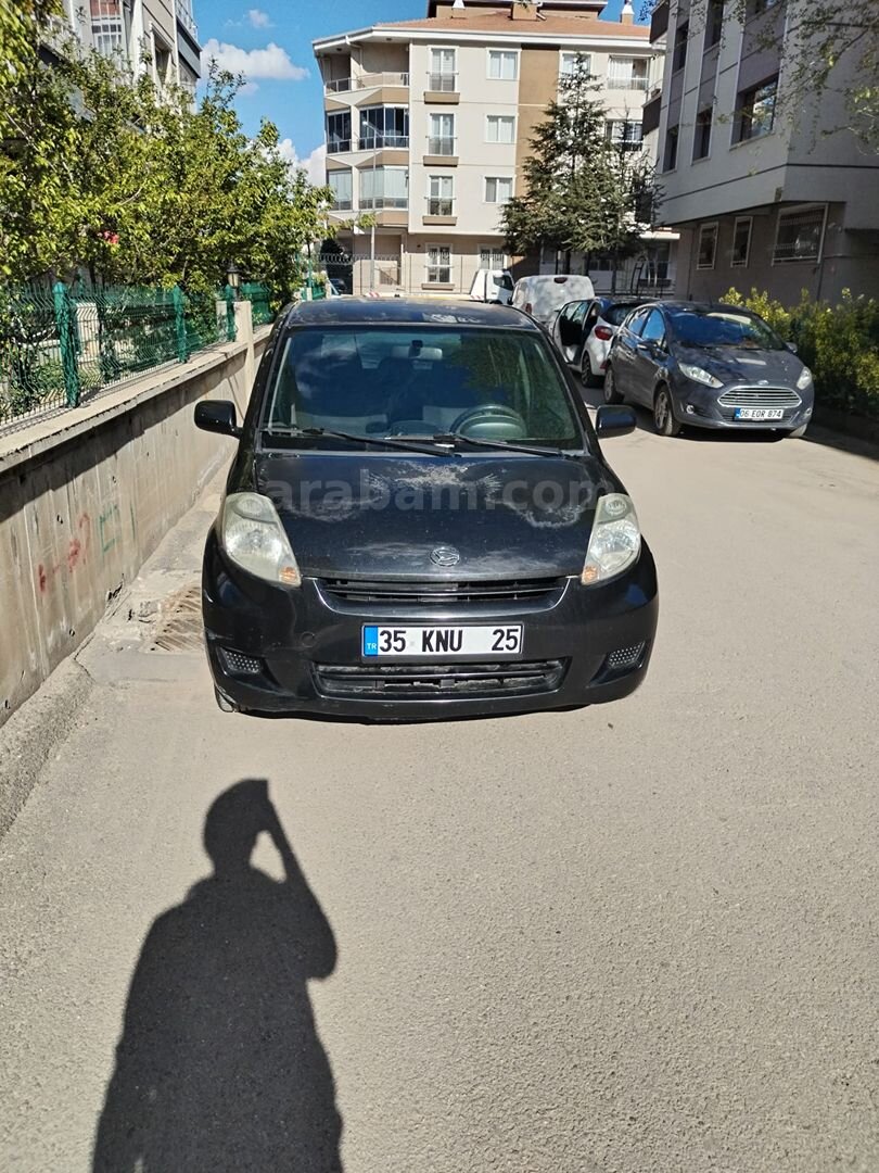 Sahibinden Daihatsu Sirion 1.0 2008 Model Ankara 190.000 km Siyah 2