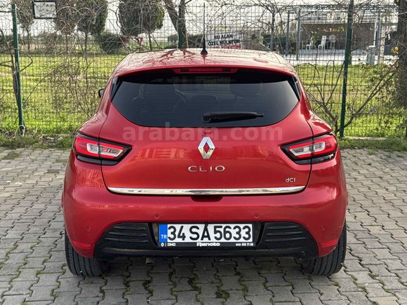 Sahibinden Renault Clio 1.5 dCi Icon 2017 Model  163.300 km Kırmızı