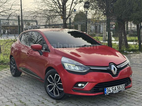 Sahibinden Renault Clio 1.5 dCi Icon 2017 Model  163.300 km Kırmızı