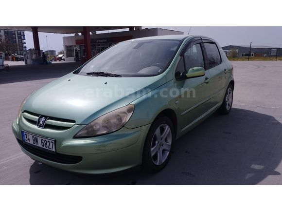 Sahibinden Peugeot 307 1.6 Technoplus 2004 Model  190.000 km Yeşil