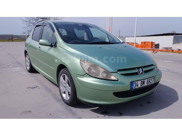 Sahibinden Peugeot 307 1.6 Technoplus 2004 Model  190.000 km Yeşil
