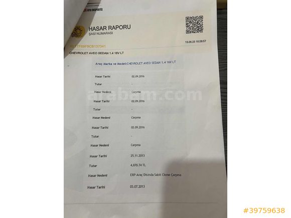FP'DEN 2012 AVEO LPG 260.000KM TAKAS İMKANI K.KARTI