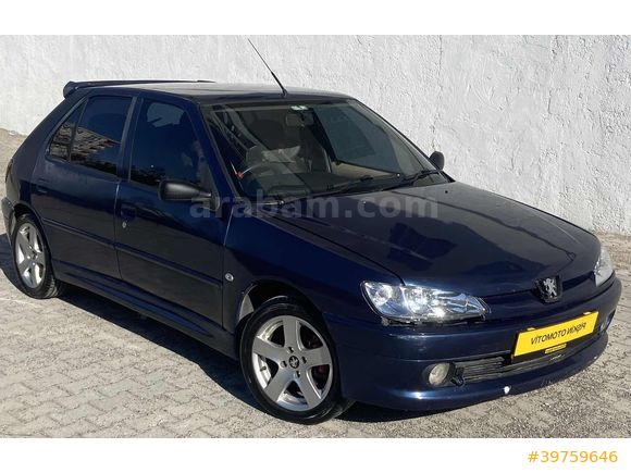 FP'DEN PEJO 306 2001 MODEL KLİMALI MASRAFSIZ TERTEMİZ K.KARTİ