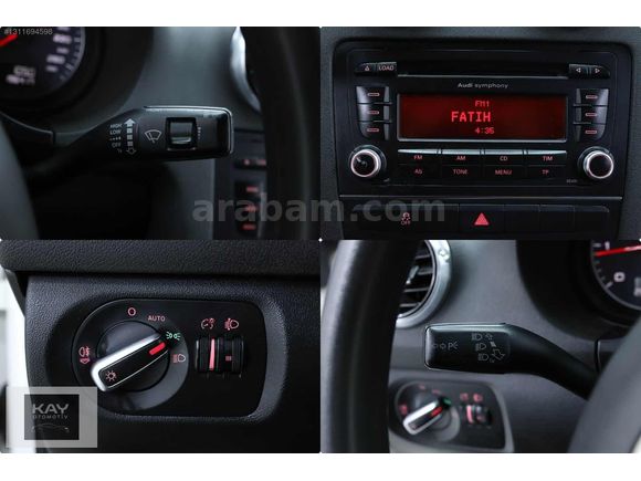 2011 AUDİ A3 SPORTBACK 1.6 TDI OTOMATİK