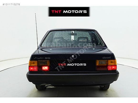 1986 MODEL TR TEK EMSALSİZ ÖZENLE TOPLANMIŞ AUDİ 80