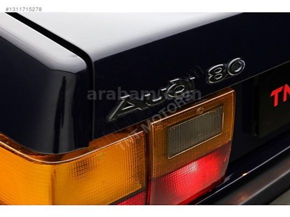 1986 MODEL TR TEK EMSALSİZ ÖZENLE TOPLANMIŞ AUDİ 80