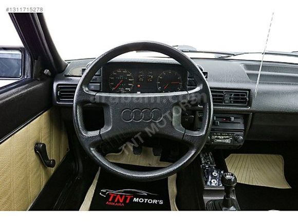 1986 MODEL TR TEK EMSALSİZ ÖZENLE TOPLANMIŞ AUDİ 80