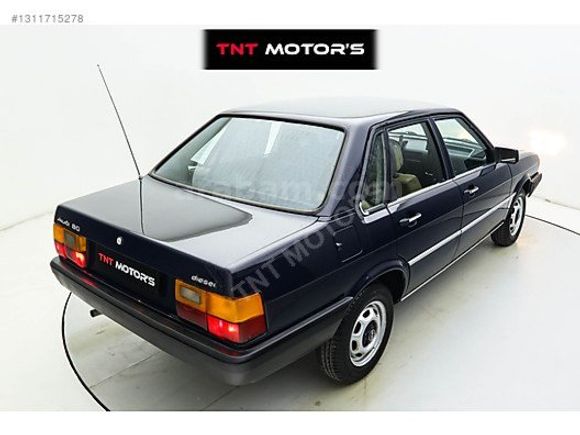1986 MODEL TR TEK EMSALSİZ ÖZENLE TOPLANMIŞ AUDİ 80