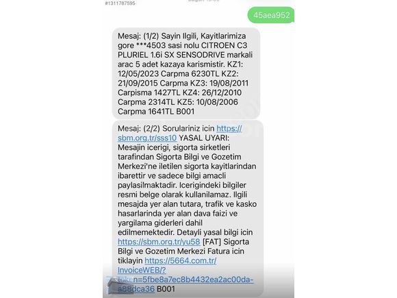 OTOMATİK VİTES C3.. TR NİN EN TEMİZ ARACI
