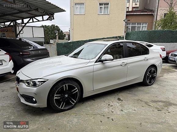 2016 Bmw 318i OTOMATİ LCİ +SedefliBeyaz+GeriGörüş+Deri+SUNRUFLU