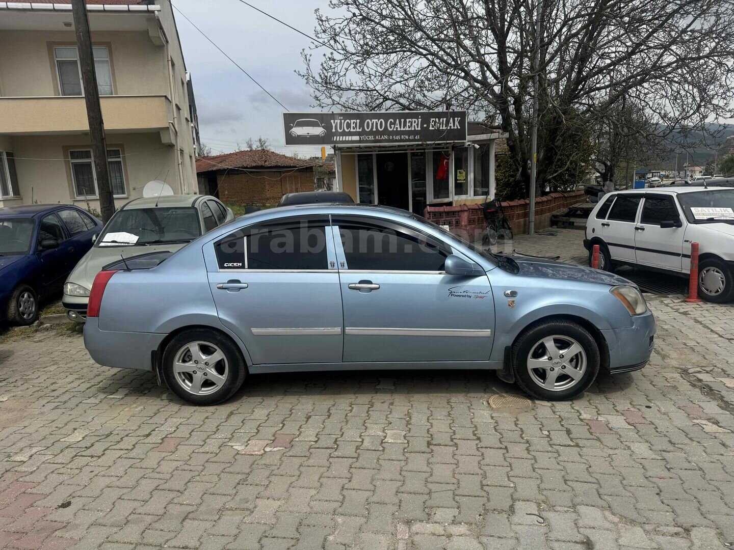 Galeriden Chery Alia 1.6 Acteco Forza 2008 Model Çanakkale 258.000 km Mavi (metalik) 2