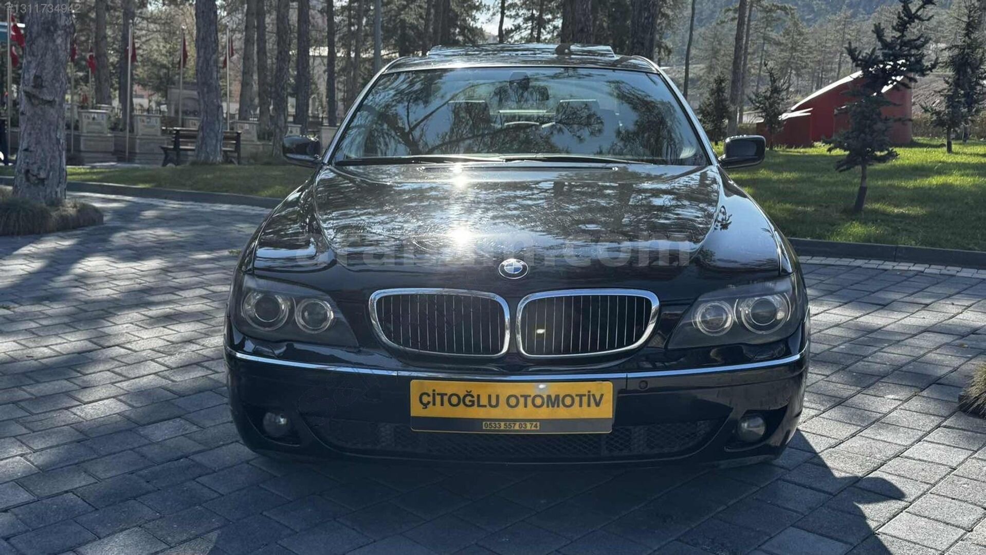 Galeriden BMW 7 Serisi 730d Long Individual Edition 2008 Model Kayseri 556.000 km Siyah 3