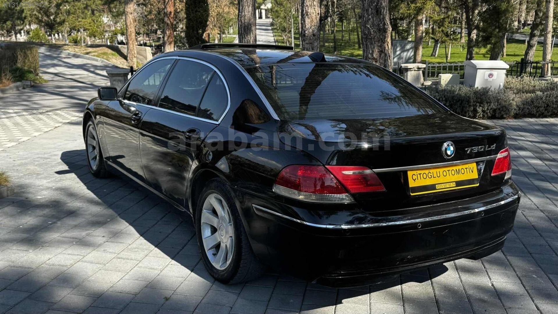Galeriden BMW 7 Serisi 730d Long Individual Edition 2008 Model Kayseri 556.000 km Siyah 7
