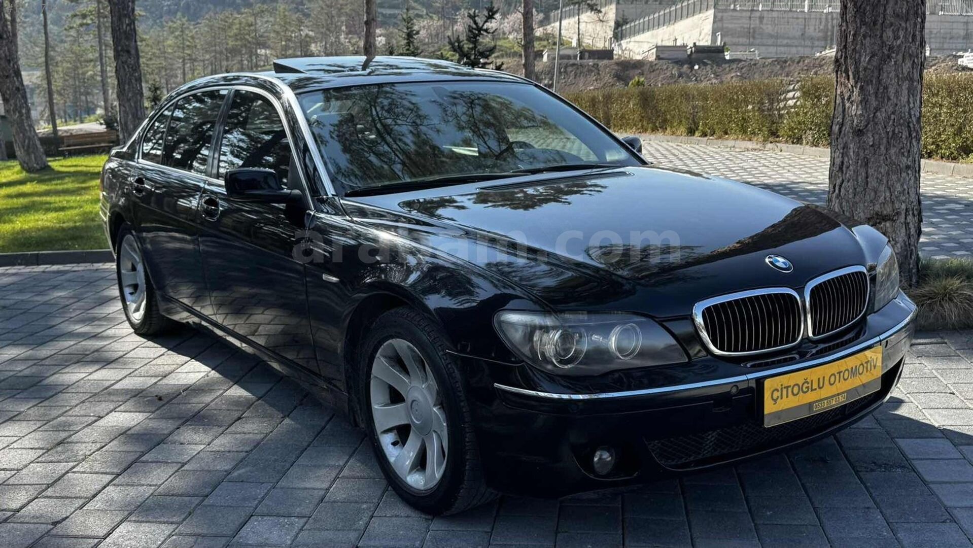 Galeriden BMW 7 Serisi 730d Long Individual Edition 2008 Model Kayseri 556.000 km Siyah 2