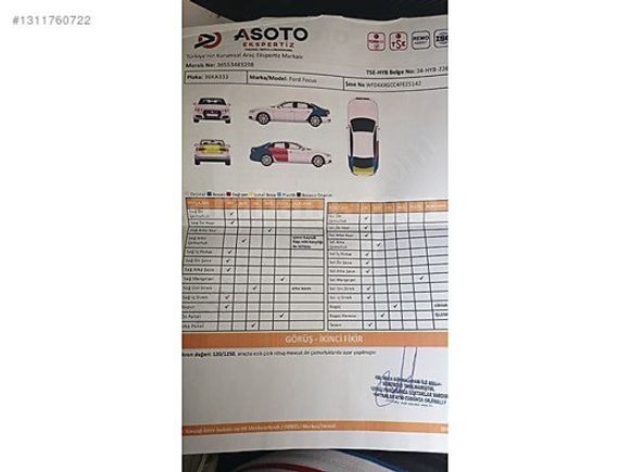 2015 DÜŞÜK KM LPG Lİ FOCUS...
