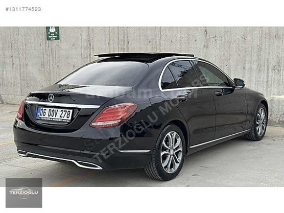 TERZİOĞLU MOTORS'DAN HATASIZ CAM TAVAN C180