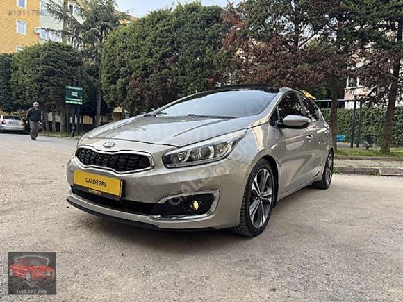 KİA CEED 1.6 CRDİ PREMİUM -CAM TAVAN-ISITMA-OTOMATİK PARK-