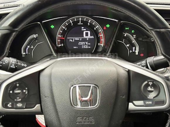 EMSALSİZ 2017 MODEL HONDA CİVİC 1.6i VTEC ELEGANCE (SUNROFLU)