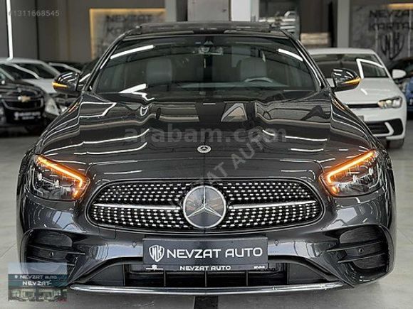 2021 MERCEDES-BENZ E200d AMG 160hp CAM TAVAN-COMMAND TRAMER YOK