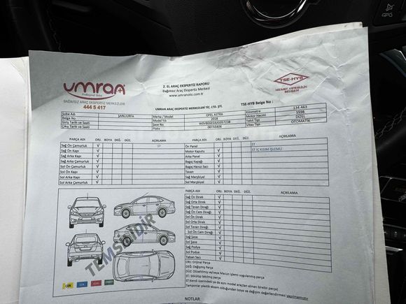 Sahibinden Opel Astra 1.6 CDTI Dynamic 2018 Model 