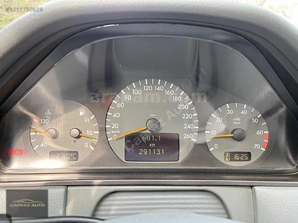 ÇAPRAZ'DAN 2001 MERCEDES E200 KOMPRESSOR AVANTGARDE EMSALSİZ