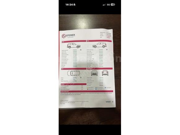 Sahibinden Citroen C4 Cactus 1.6 e-HDi Shine 2014 Model 