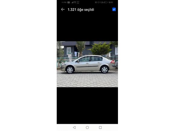 Sahibinden Renault Megane 1.6 Expression 2009 Model Mersin 210.000 km Kahverengi