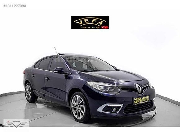 VEFA AUTO'DAN 2016 RENAULT FLUENCE İCON PRESTİGE SUNROOF'LU